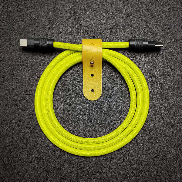 "Chubby" Vibrant Color-block Braided Charge Cable - Image 31