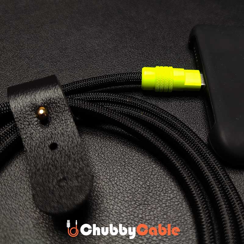 "Chubby" Vibrant Color-block Braided Charge Cable - Image 4