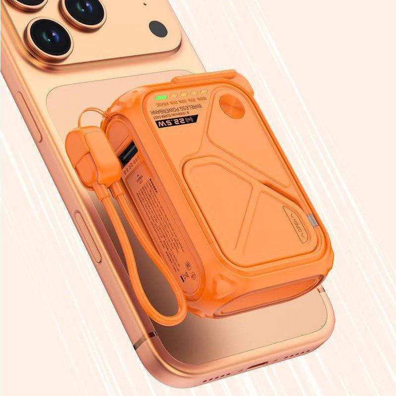 ChubbyBoost Magnetic Power Bank – 10000mAh Wireless Wall Charger - Image 11