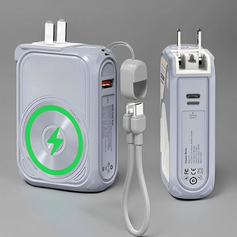 ChubbyBoost Magnetic Power Bank – 10000mAh Wireless Wall Charger - Image 12