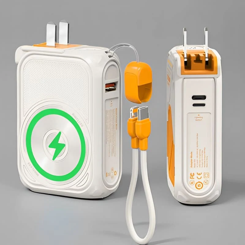 ChubbyBoost Magnetic Power Bank – 10000mAh Wireless Wall Charger - Image 7