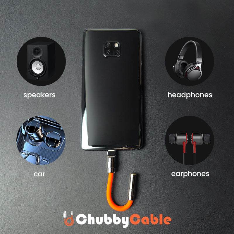 ChubbyCable U Audio Adapter - C/Lightning to 3.5mm Hi-Fi - Image 3