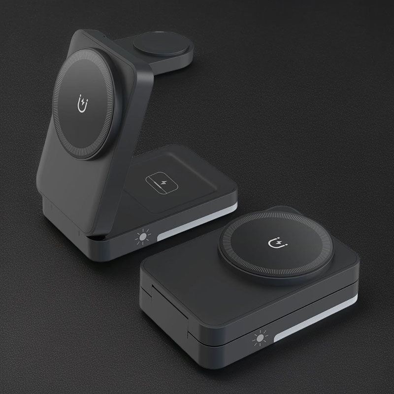 ChubbyCharge FoldPass - Credit Card Sized 3-in-1 Ultra-Thin Wireless Charger Travel Essential - Image 10