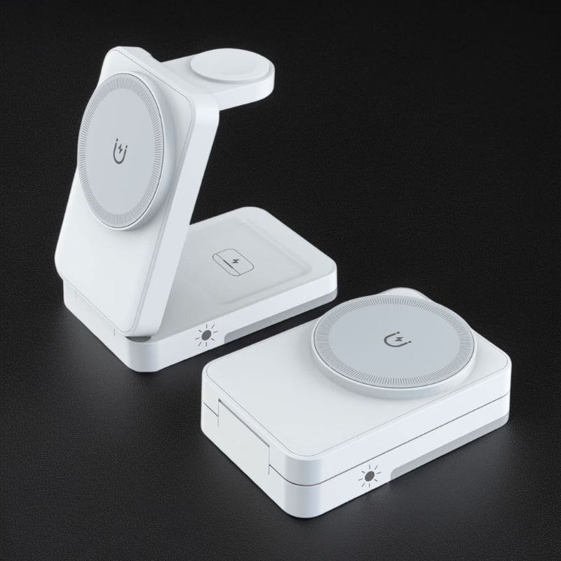 ChubbyCharge FoldPass - Credit Card Sized 3-in-1 Ultra-Thin Wireless Charger Travel Essential - Image 9