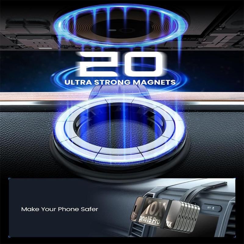 ChubbyDrive FlexGrip - 360° Bendable Magnetic Car Phone Mount - Image 7