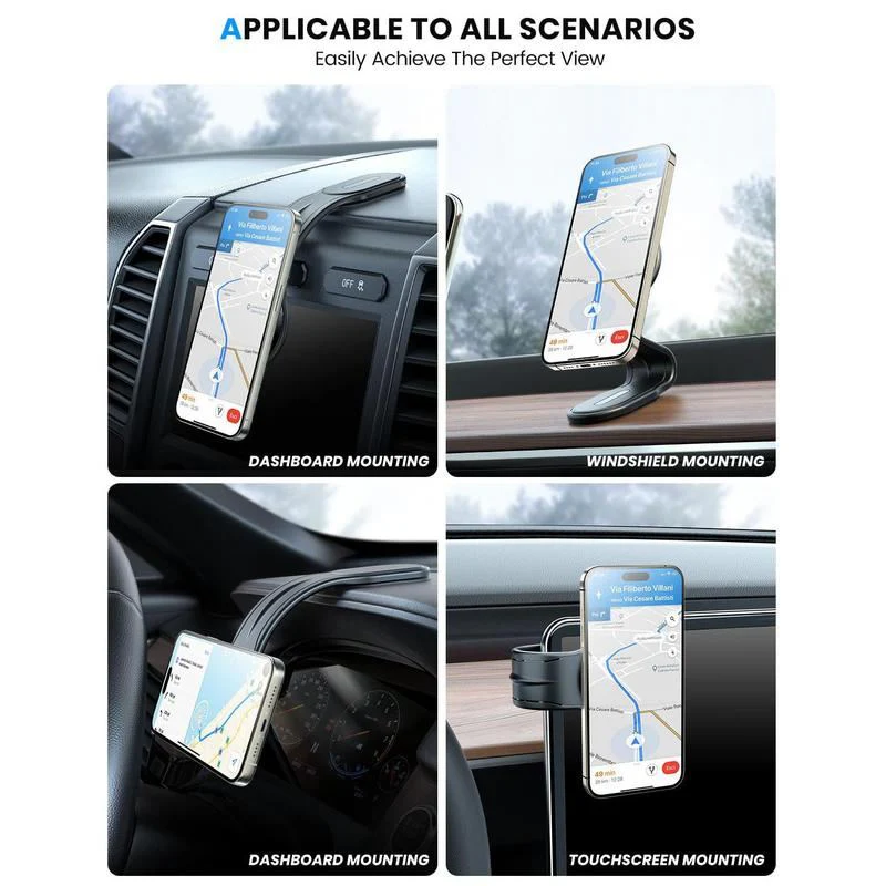 ChubbyDrive FlexGrip - 360° Bendable Magnetic Car Phone Mount - Image 9