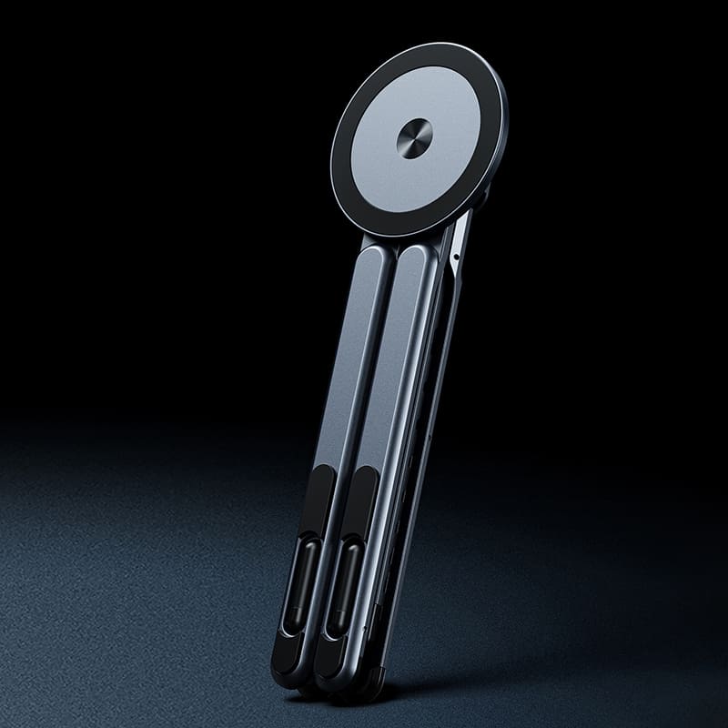 ChubbyGrip Lift - Aluminum Alloy Multi-Device Magnetic Stand – Adjustable Height & Angle for Laptop, Tablet & Phone - Image 3