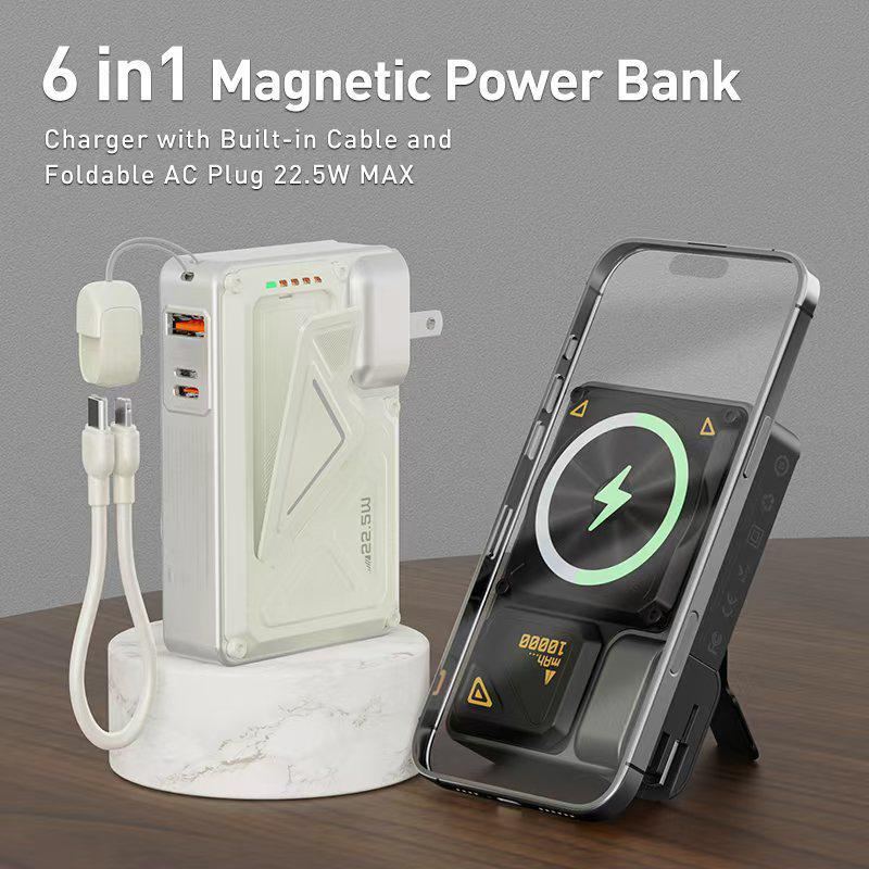 ChubbyPower Magnetic Power Bank – 10,000mAh Power Bank with Wall Plug - Image 5