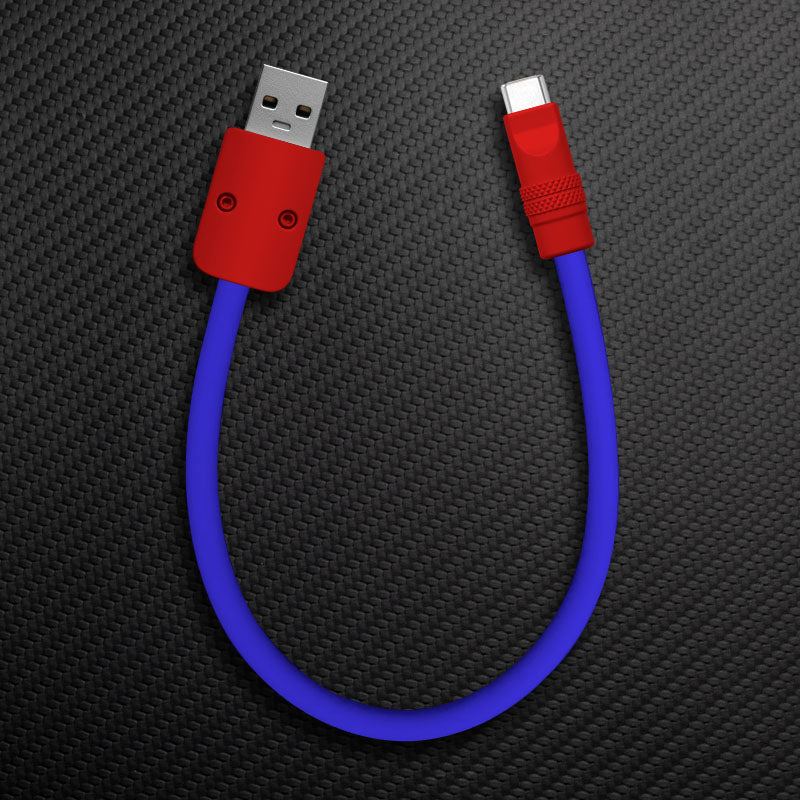 "Color Block Chubby"  Power Bank Friendly Cable - Image 11