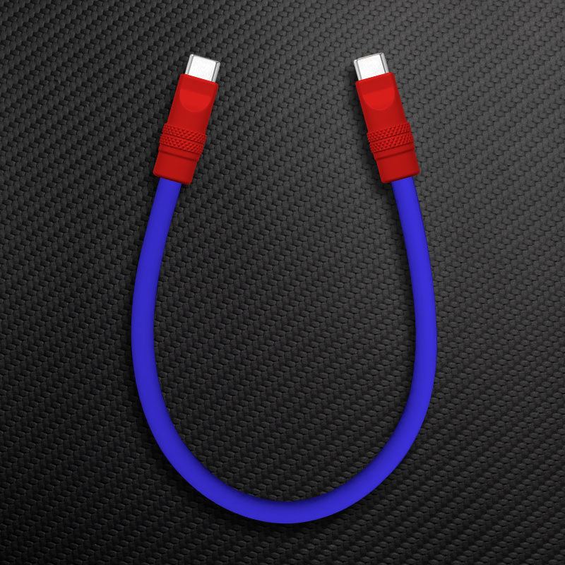 "Color Block Chubby"  Power Bank Friendly Cable - Image 12