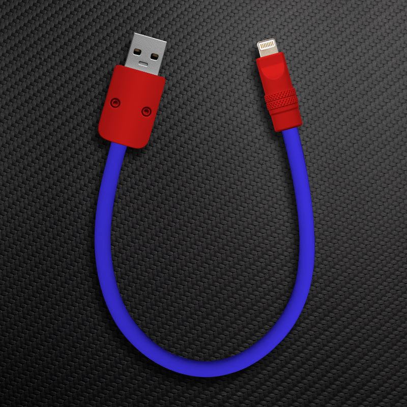 "Color Block Chubby"  Power Bank Friendly Cable - Image 13