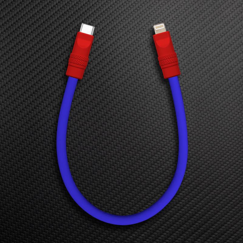 "Color Block Chubby"  Power Bank Friendly Cable - Image 14