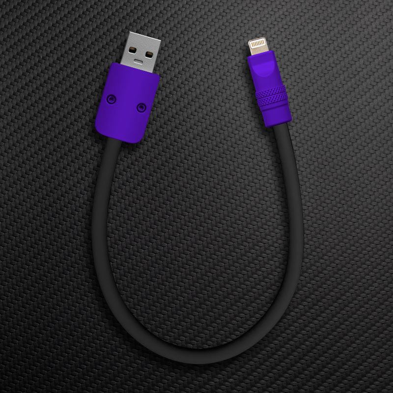 "Color Block Chubby"  Power Bank Friendly Cable - Image 21