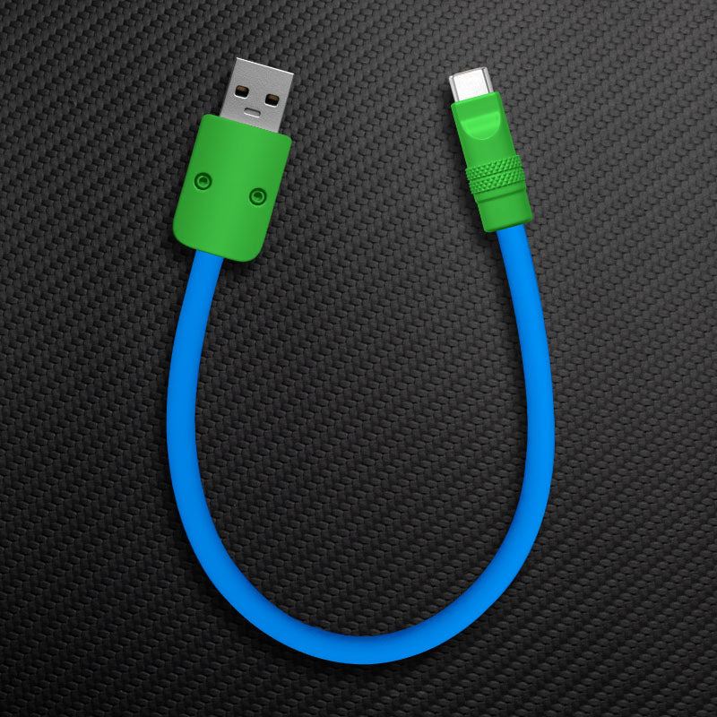 "Color Block Chubby"  Power Bank Friendly Cable - Image 23