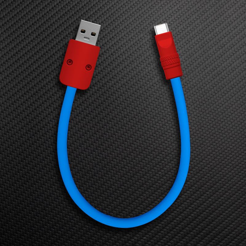 "Color Block Chubby"  Power Bank Friendly Cable - Image 27