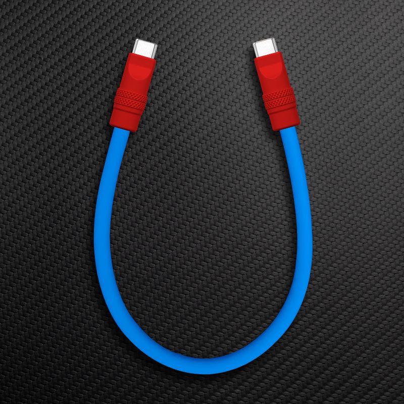 "Color Block Chubby"  Power Bank Friendly Cable - Image 28