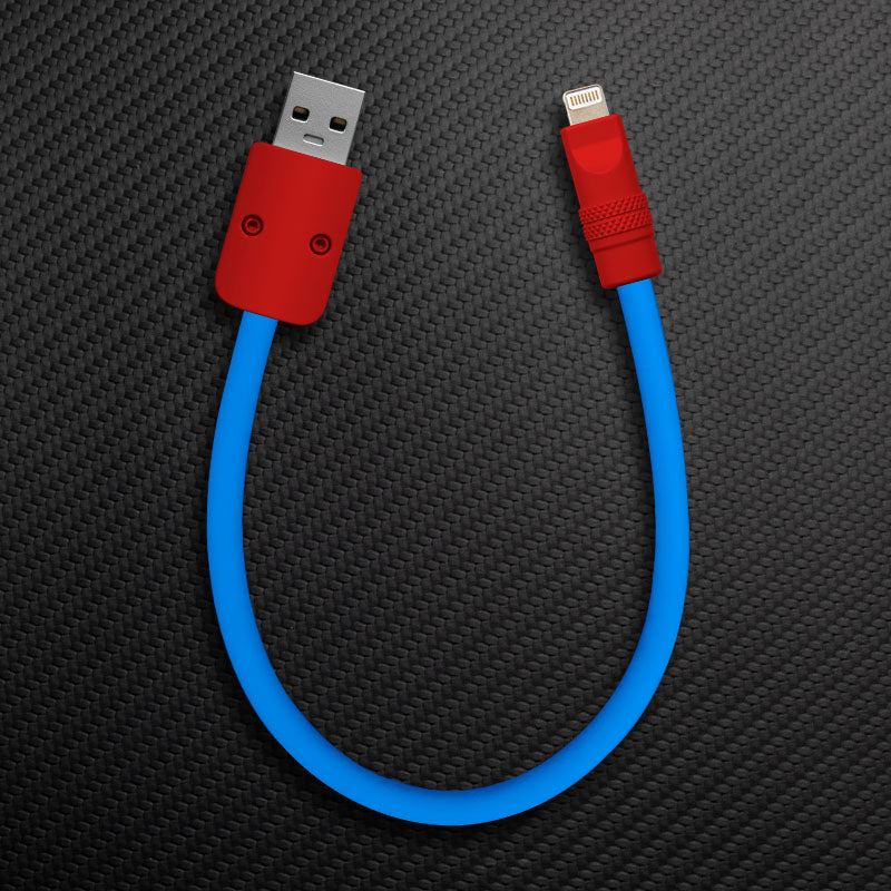 "Color Block Chubby"  Power Bank Friendly Cable - Image 29