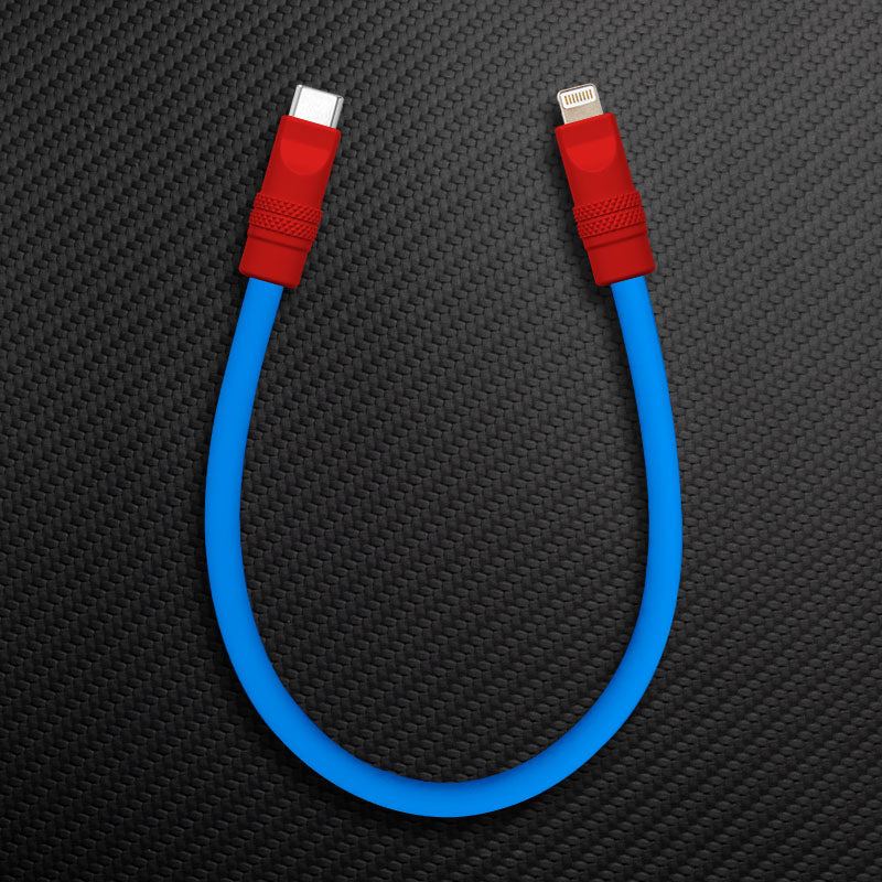 "Color Block Chubby"  Power Bank Friendly Cable - Image 30