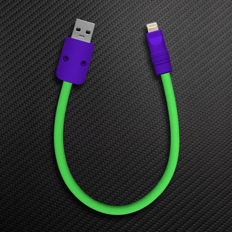"Color Block Chubby"  Power Bank Friendly Cable - Image 33