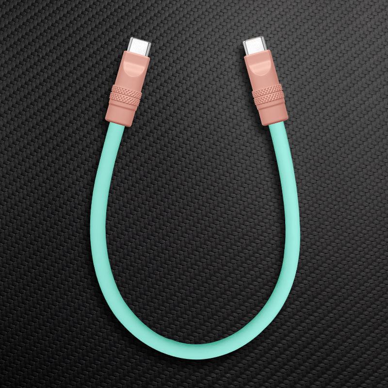 "Color Block Chubby"  Power Bank Friendly Cable - Image 40
