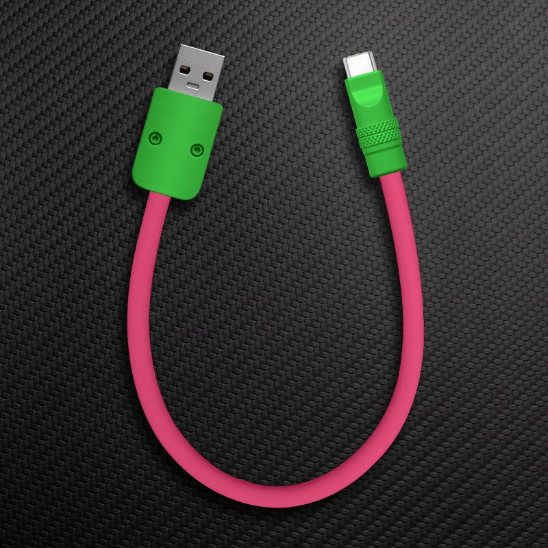 "Color Block Chubby"  Power Bank Friendly Cable - Image 43