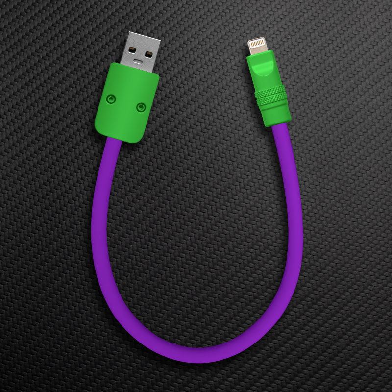 "Color Block Chubby"  Power Bank Friendly Cable - Image 49