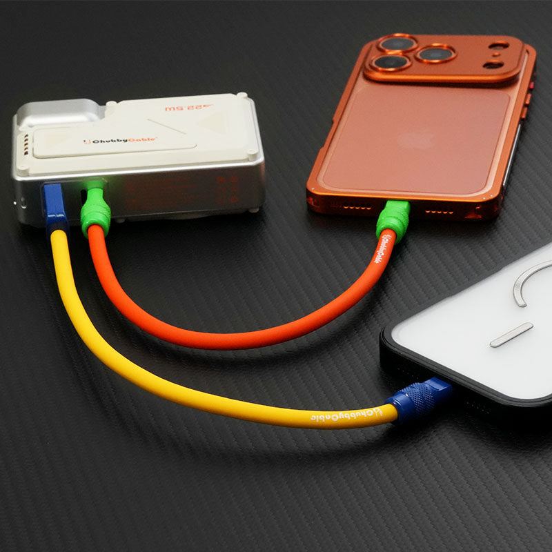 "Color Block Chubby"  Power Bank Friendly Cable - Image 6