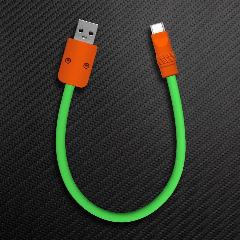 "Color Block Chubby"  Power Bank Friendly Cable - Image 7