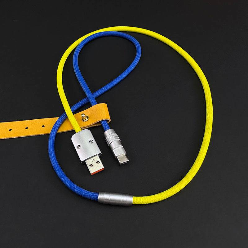 "Color-blocking Chubby" Charge Cable - Image 10