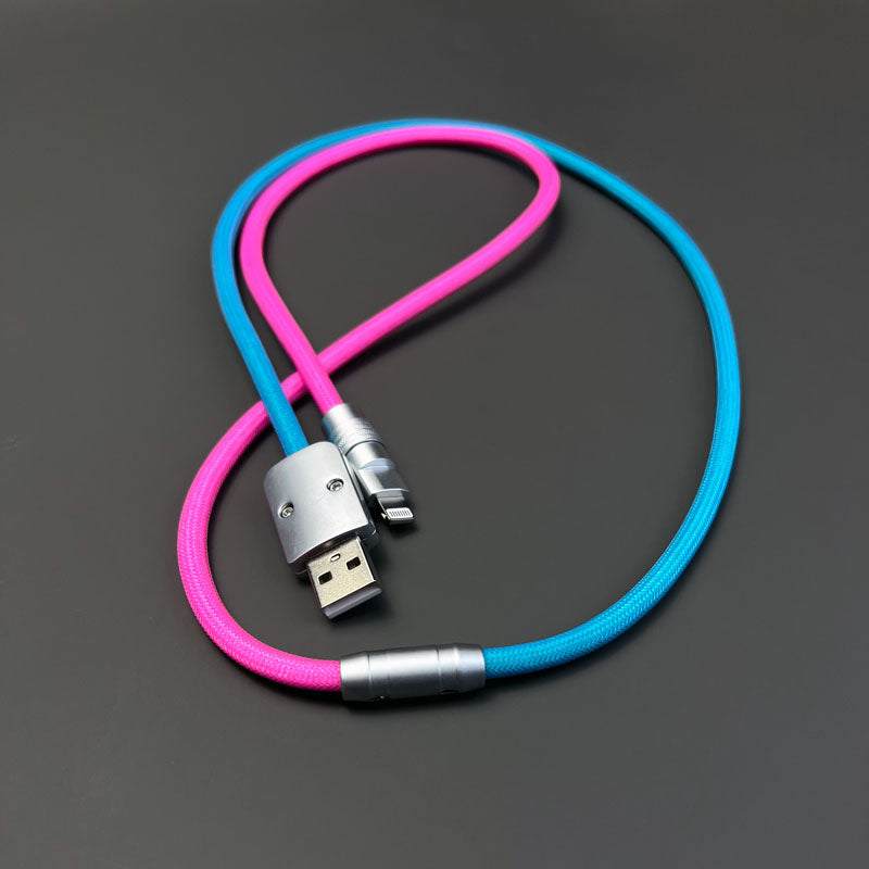 "Color-blocking Chubby" Charge Cable - Image 11