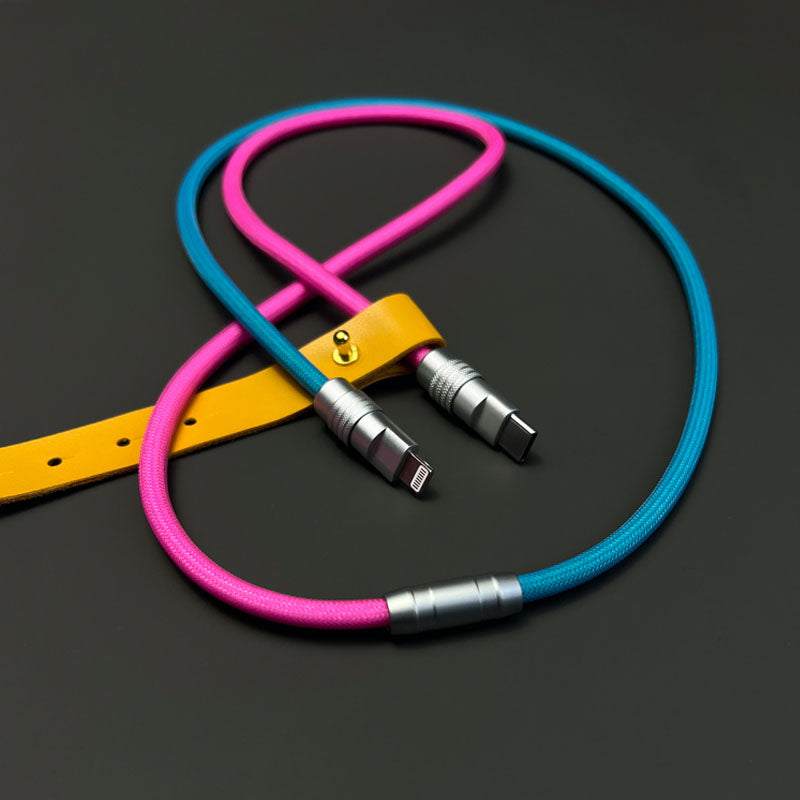 "Color-blocking Chubby" Charge Cable - Image 15
