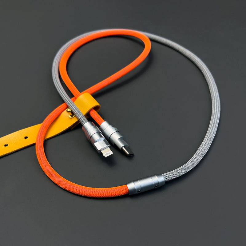 "Color-blocking Chubby" Charge Cable - Image 16
