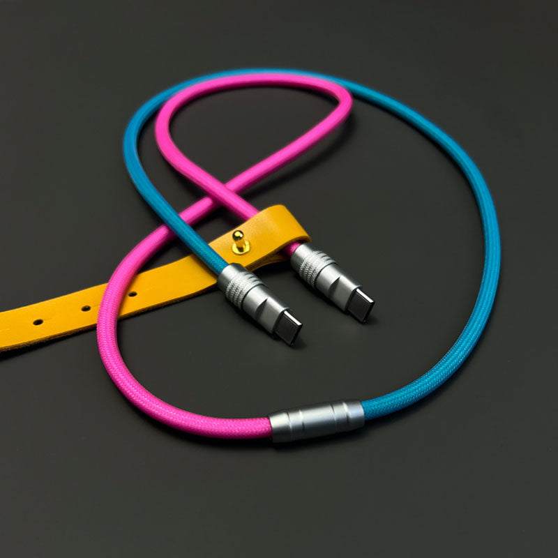 "Color-blocking Chubby" Charge Cable - Image 19