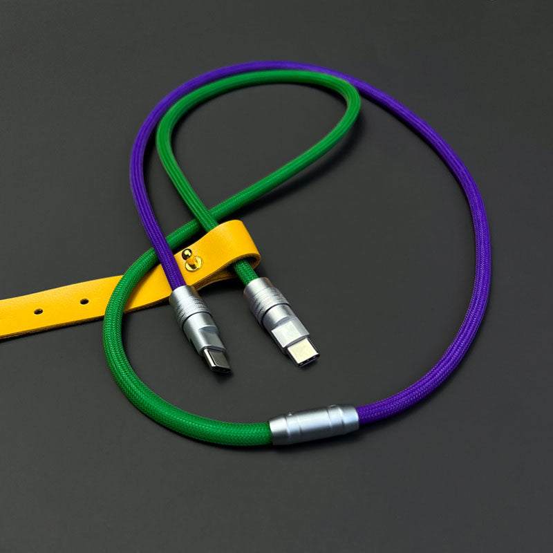 "Color-blocking Chubby" Charge Cable - Image 21