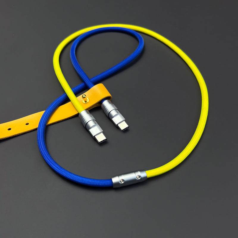 "Color-blocking Chubby" Charge Cable - Image 22
