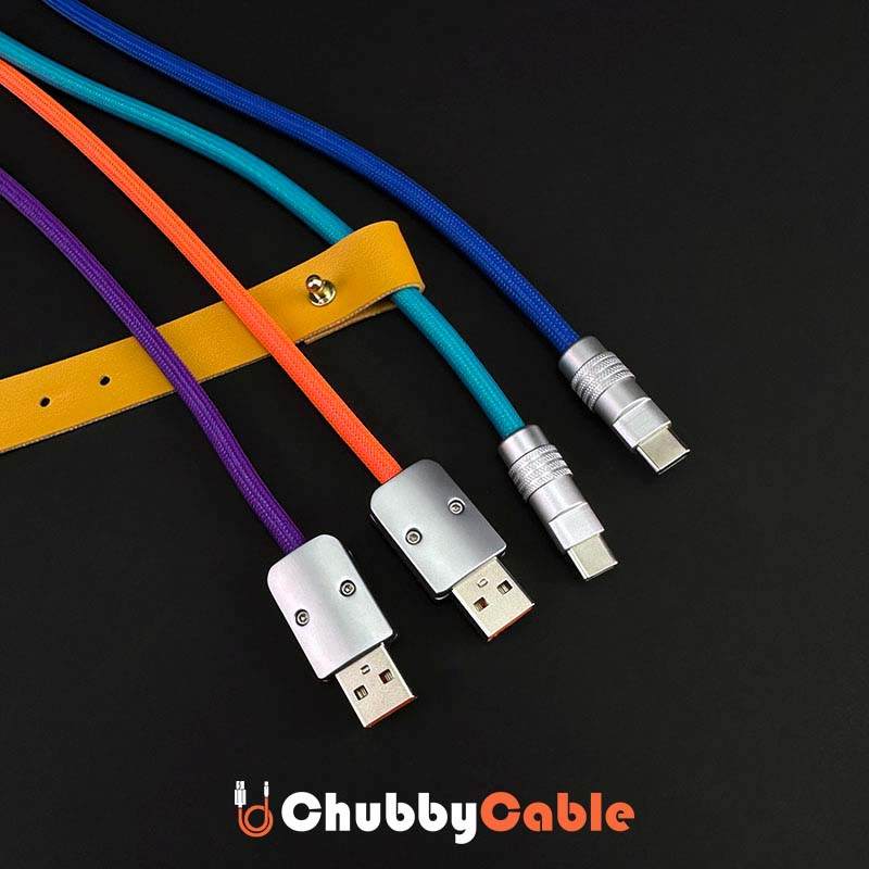 "Color-blocking Chubby" Charge Cable - Image 3