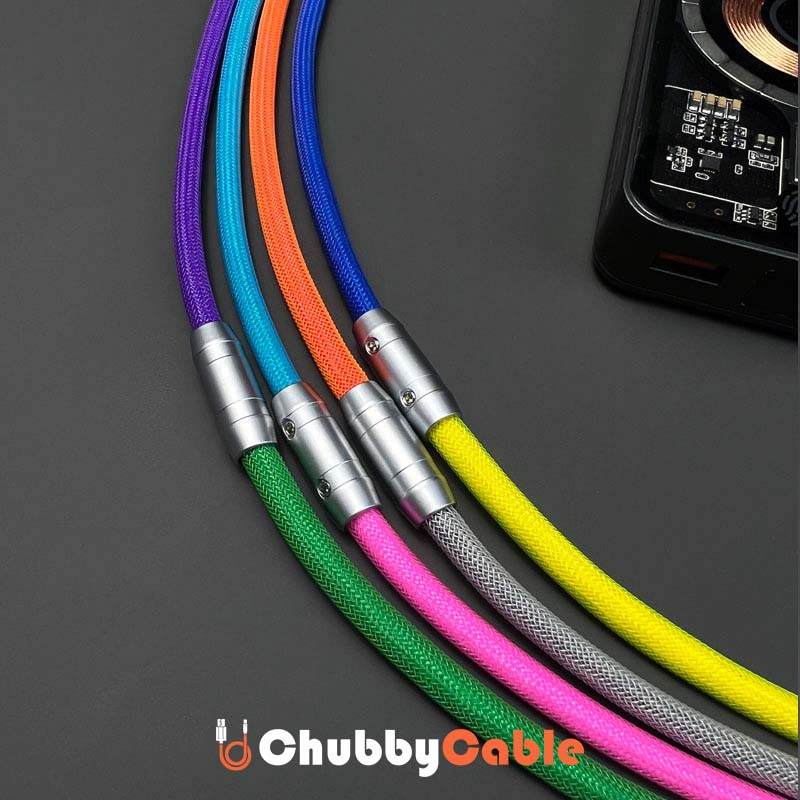 "Color-blocking Chubby" Charge Cable - Image 4