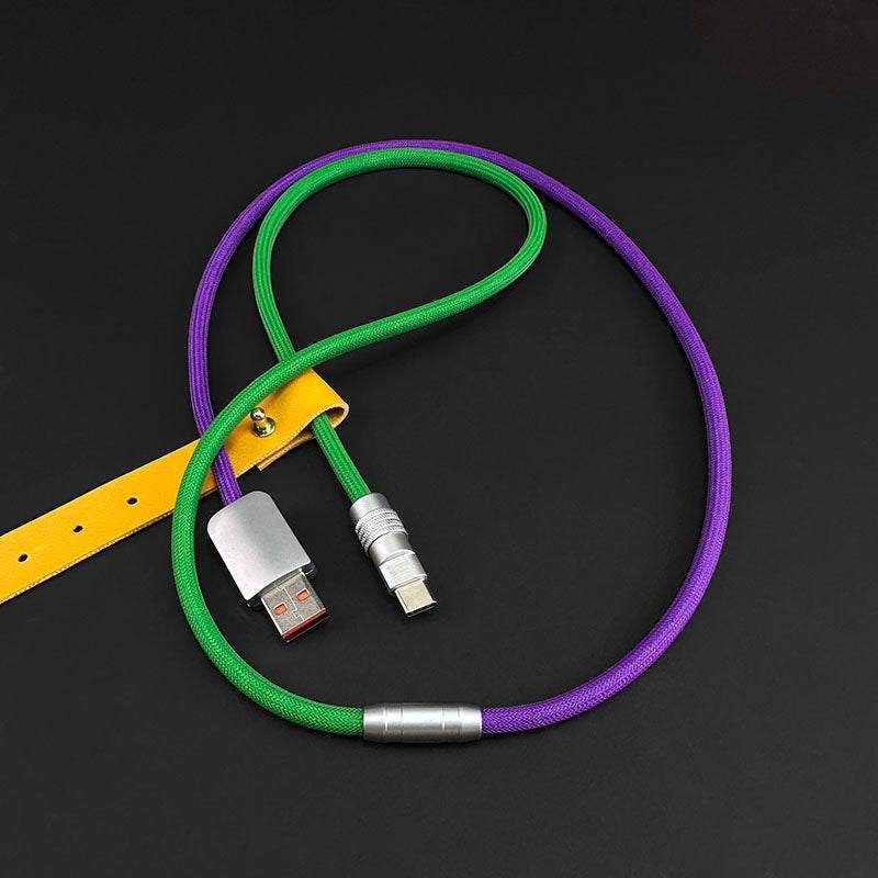 "Color-blocking Chubby" Charge Cable - Image 9