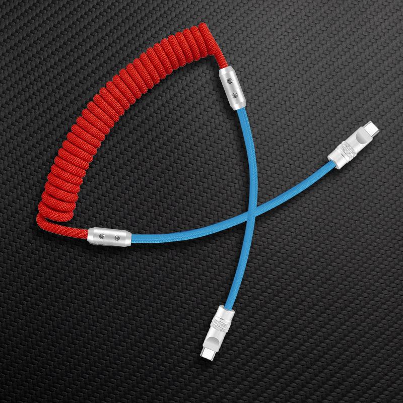 "Colorblock Chubby" Spring Charge Cable - Image 102