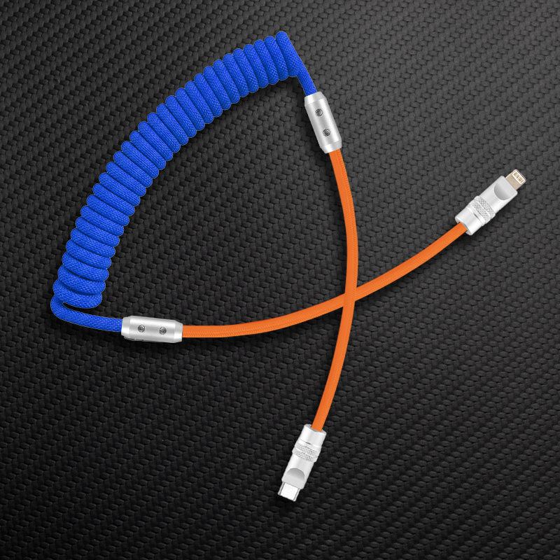 "Colorblock Chubby" Spring Charge Cable - Image 103