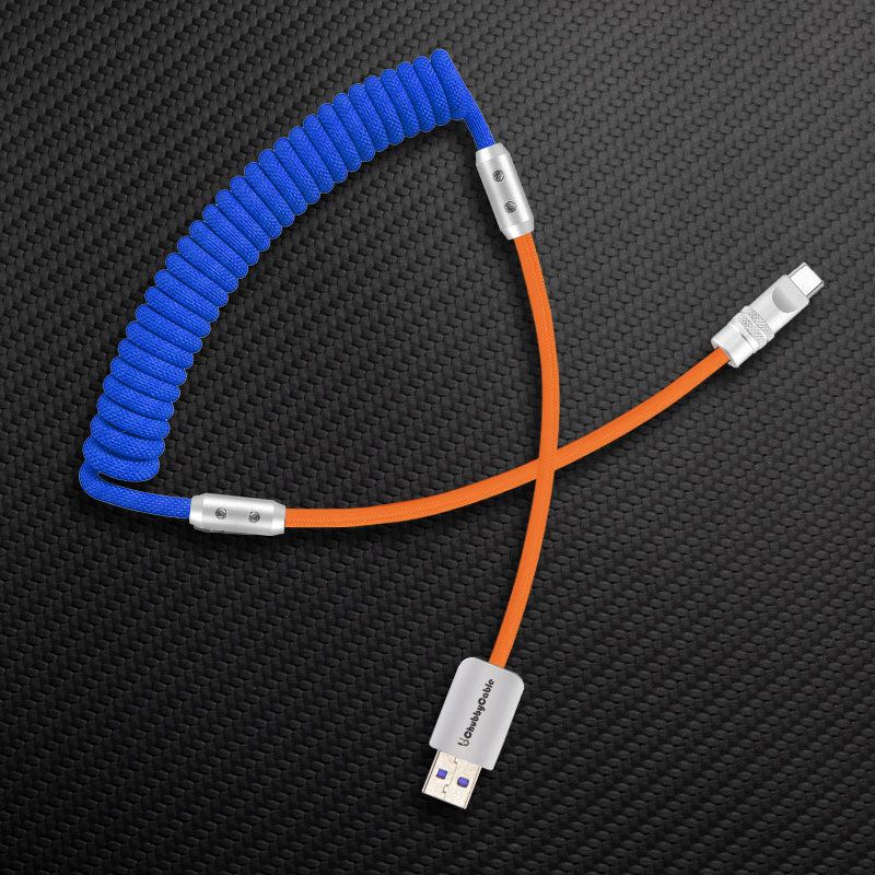 "Colorblock Chubby" Spring Charge Cable - Image 104