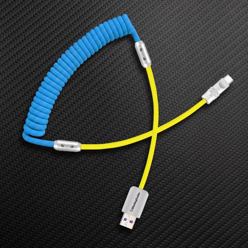 "Colorblock Chubby" Spring Charge Cable - Image 18