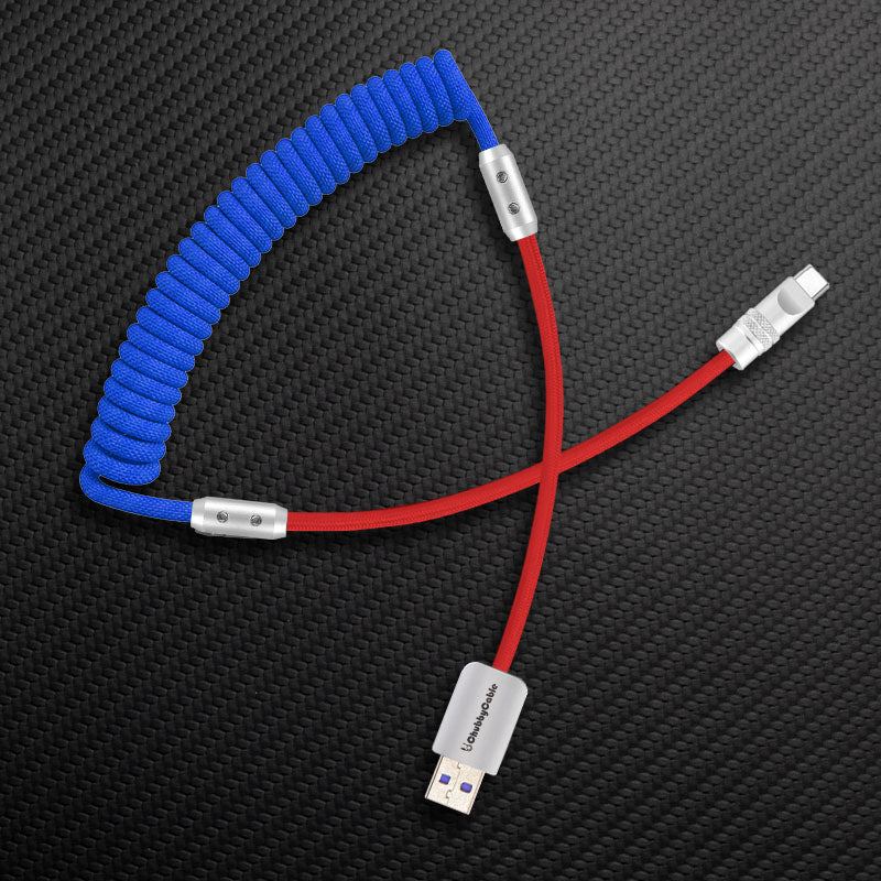 "Colorblock Chubby" Spring Charge Cable - Image 20