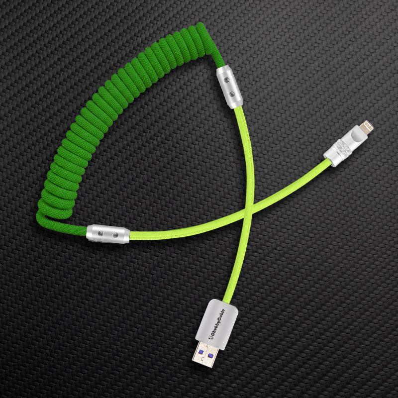 "Colorblock Chubby" Spring Charge Cable - Image 21