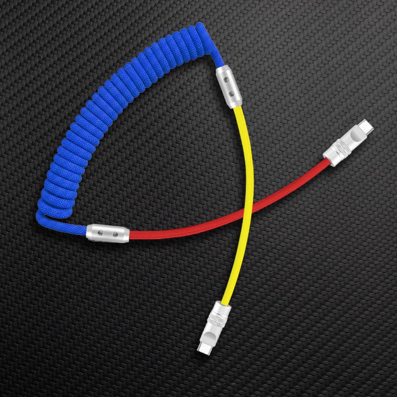 "Colorblock Chubby" Spring Charge Cable - Image 28