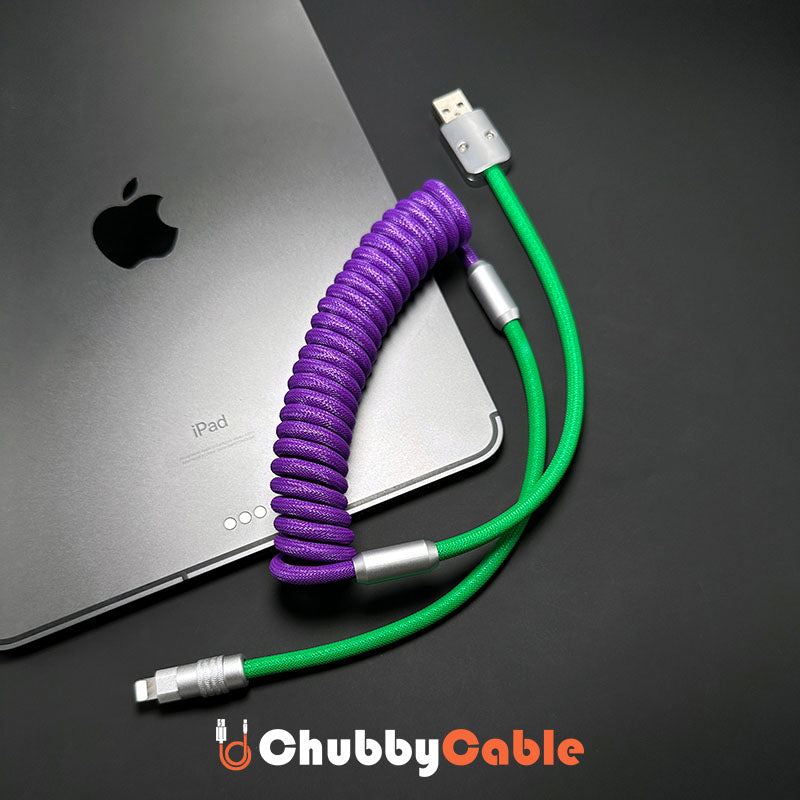 "Colorblock Chubby" Spring Charge Cable - Image 3