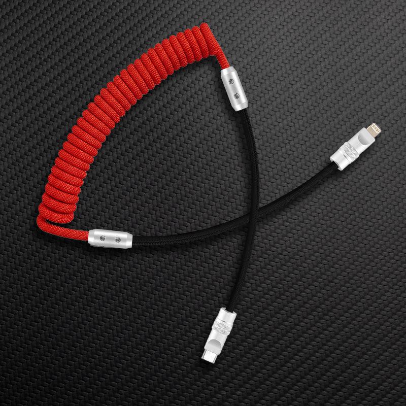 "Colorblock Chubby" Spring Charge Cable - Image 32
