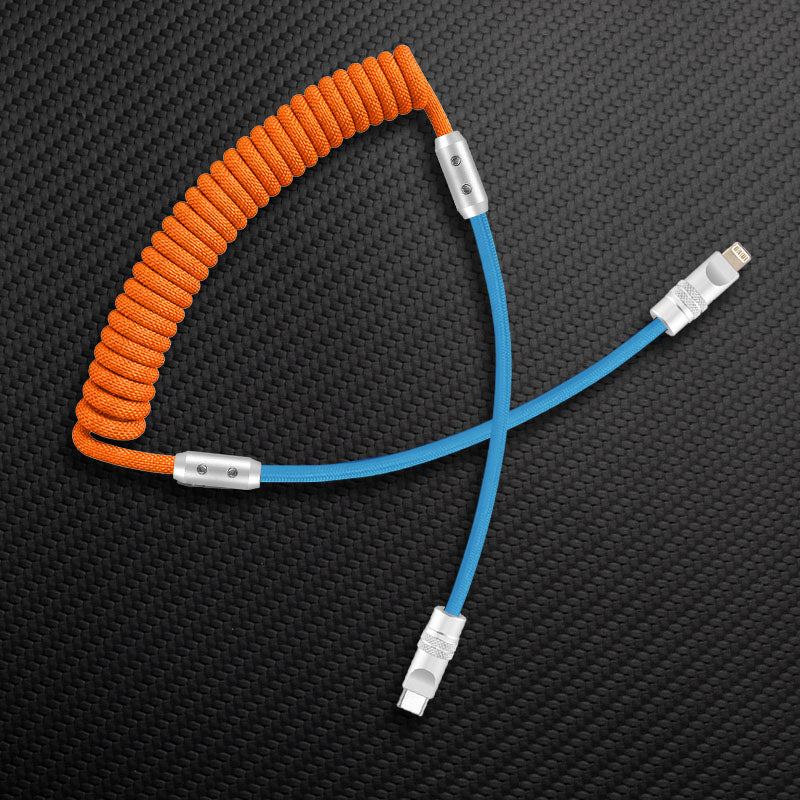 "Colorblock Chubby" Spring Charge Cable - Image 34