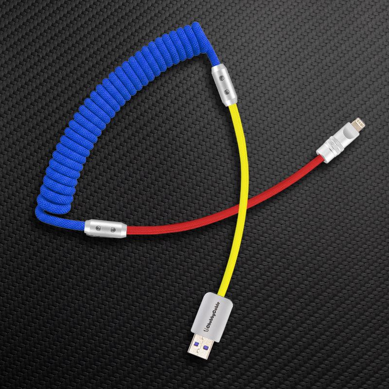 "Colorblock Chubby" Spring Charge Cable - Image 41