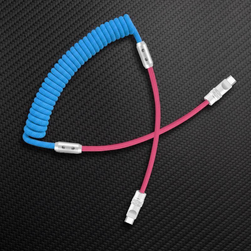 "Colorblock Chubby" Spring Charge Cable - Image 48